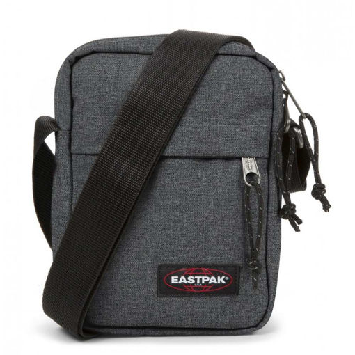 Picture of EASTPAK THE ONE BLACK DENIM SHOULDER BAG